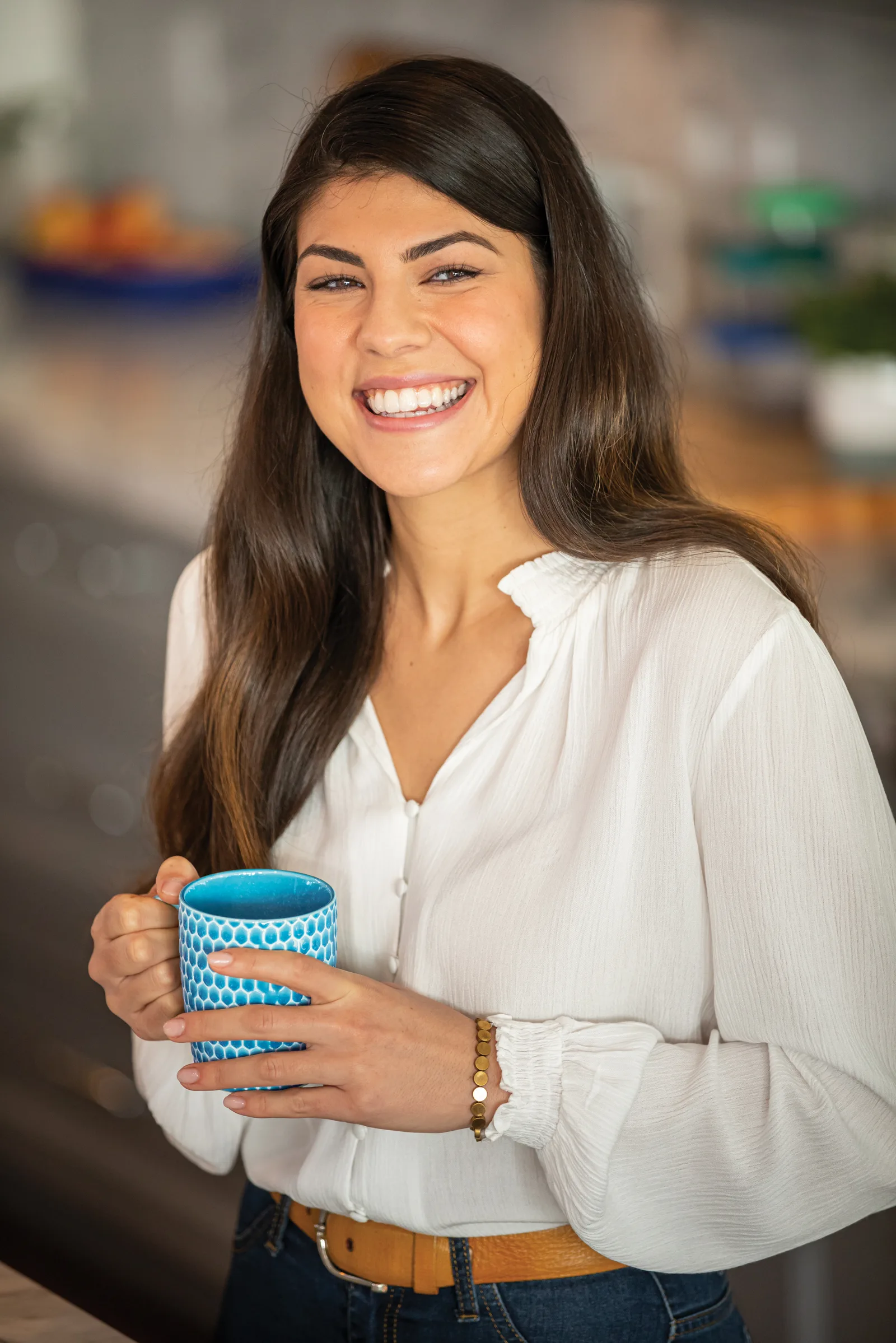 Invisalign Aligner im Alltag — Küche