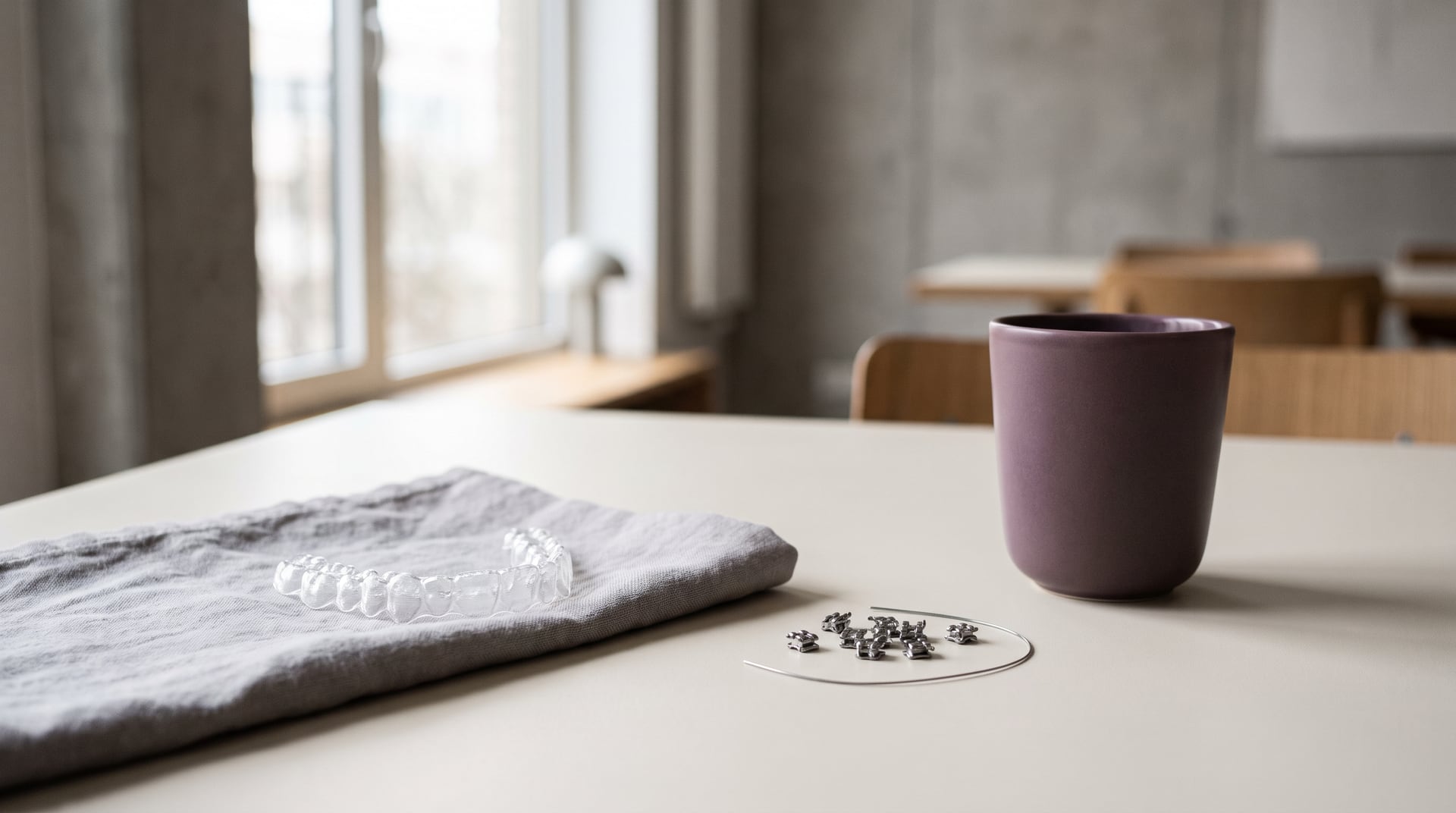Aligner vs. feste Zahnspange: Alles was Sie wissen müssen · Symbolbild