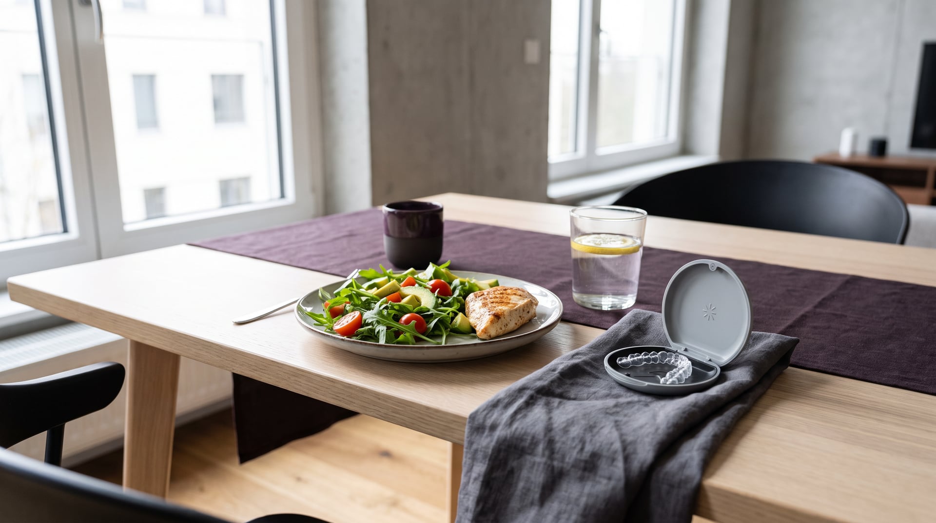 Essen & Trinken mit Aligner: Alles was Sie wissen müssen · Symbolbild